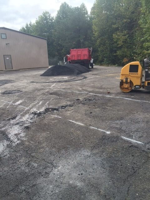 commercial paving construction